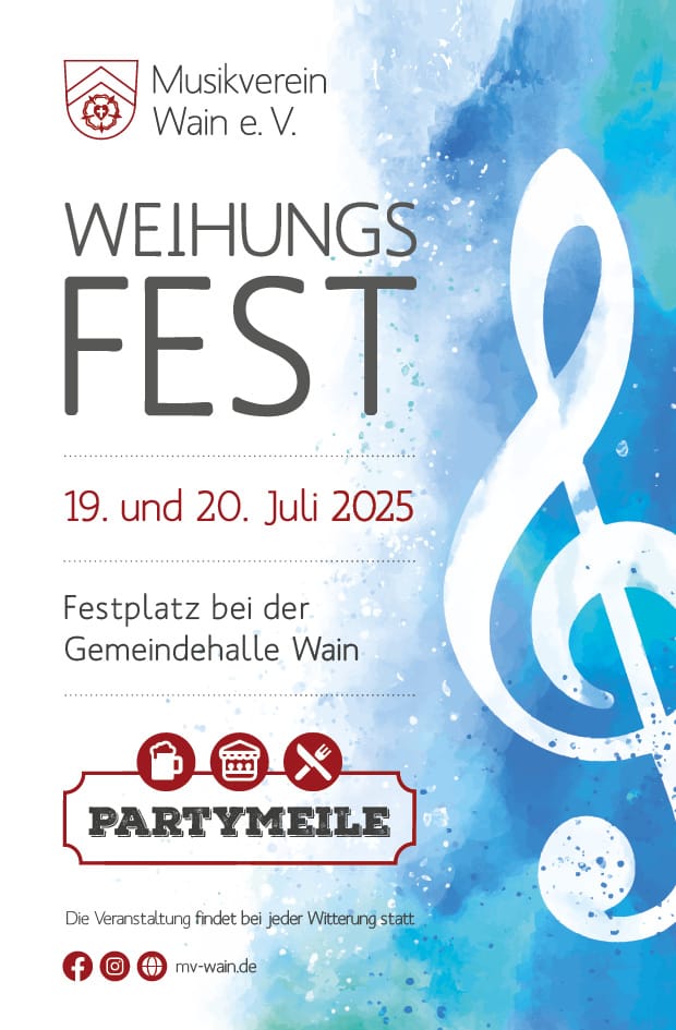 Musikverein Wain Weihungsfest